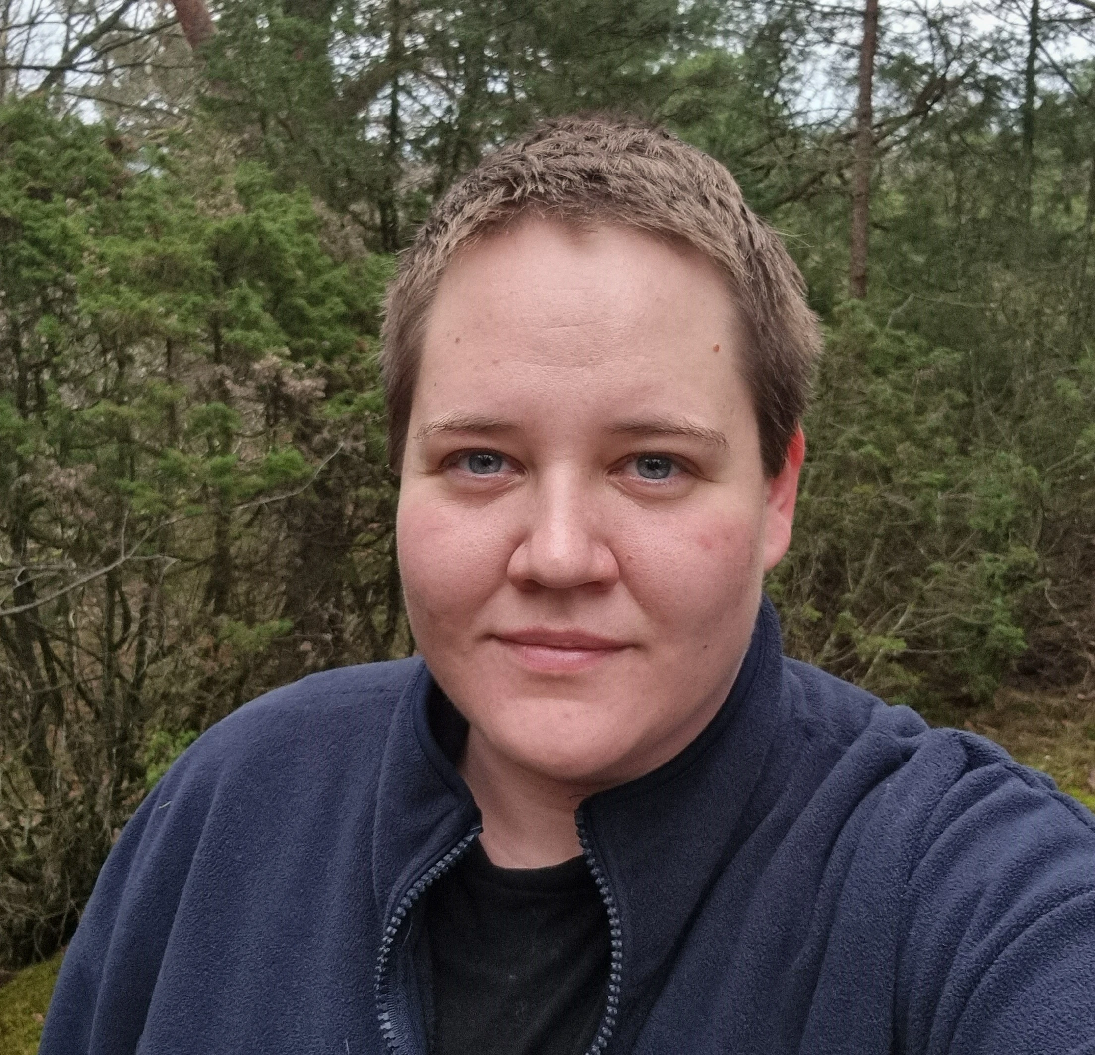 Me, outside.